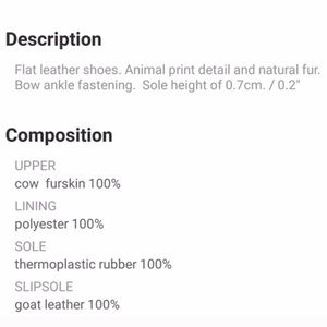 ballerine leopard zara